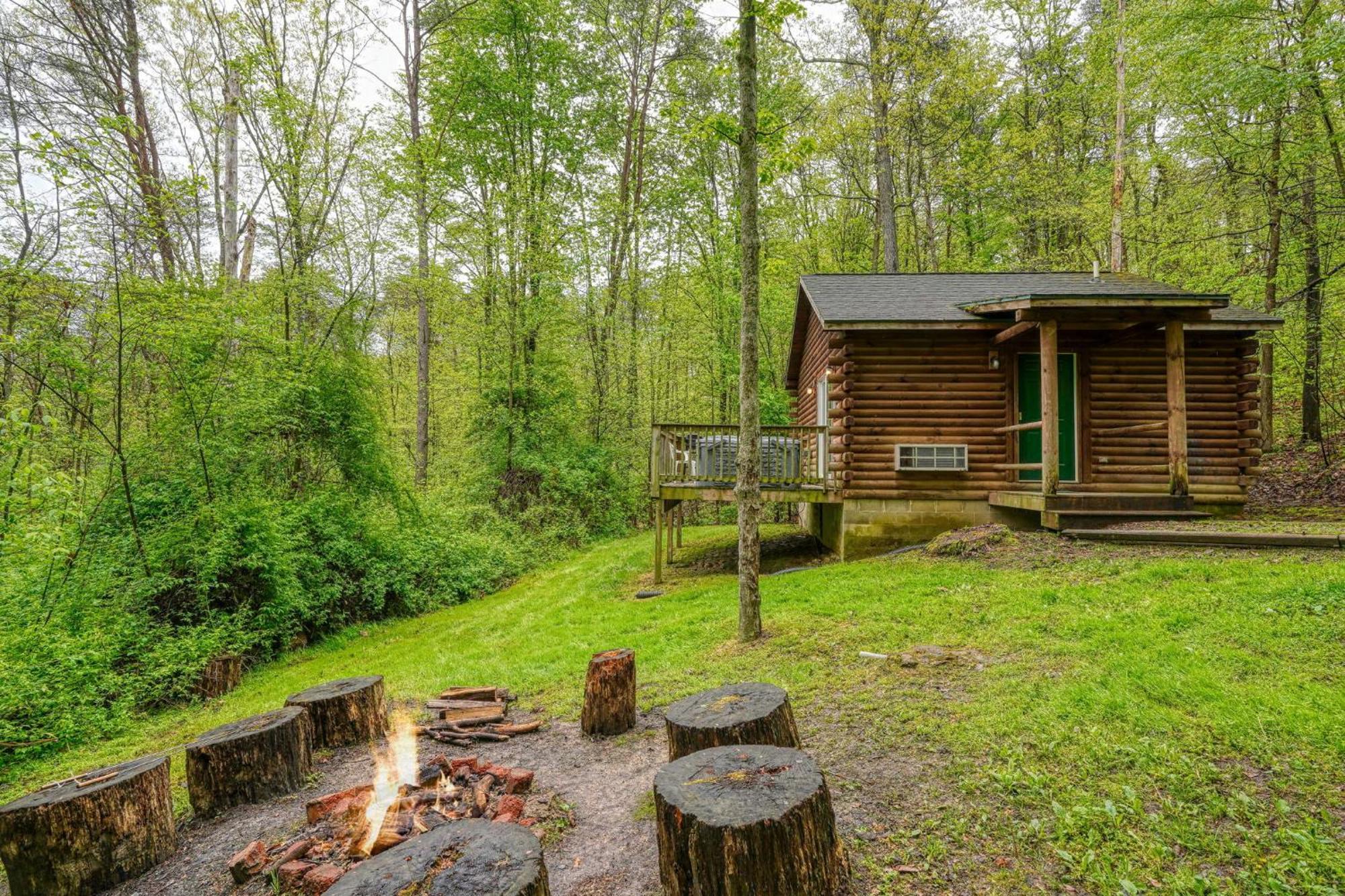 Blue Rose Cabins - Big Woody Cabin Logan Exteriér fotografie